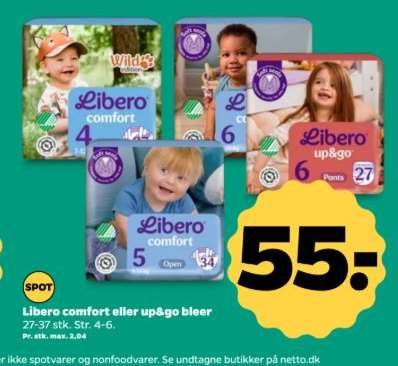 Libero comfort eller up&go bleer