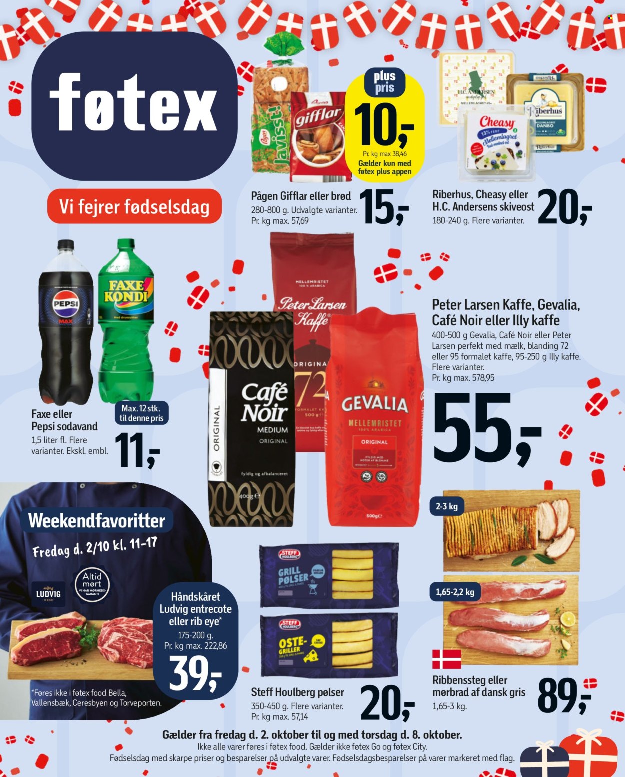 føtex tilbudsavis  - 02.10.2026 - 08.10.2026. Side 1. Side 1