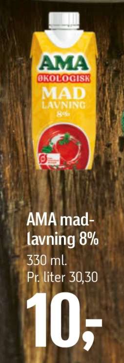 AMA madlavning 8%