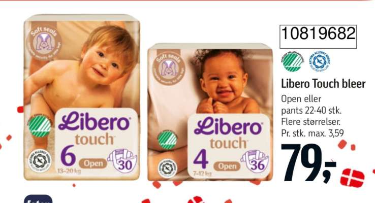 Libero touch bleer