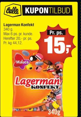 Lagerman konfekt