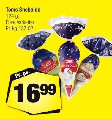 TOMS Snebolde