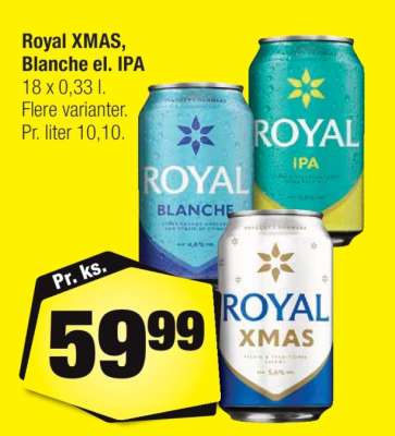 Royal XMAS, Blanche el. IPA