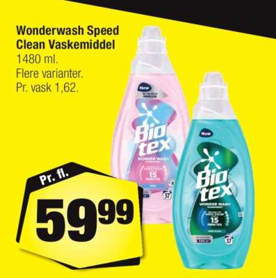 Wonderwash Speed Clean Vaskemiddel