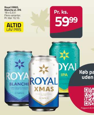 Royal XMAS, Blanche el. IPA