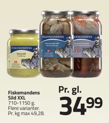 Fiskemandens Sild XXL