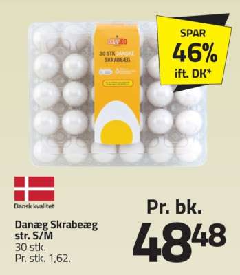 Danaeg Skrabeæg str. S/M