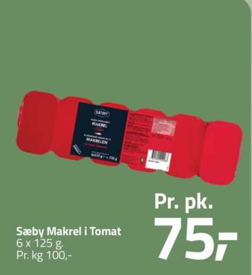 Sæby makrel i tomat
