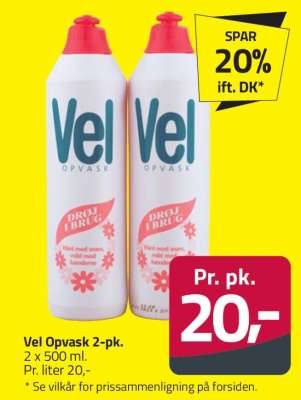 Vel Opvask 2-pk.