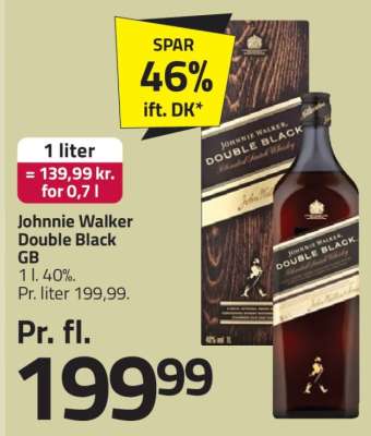 Johnnie Walker Double Black GB
