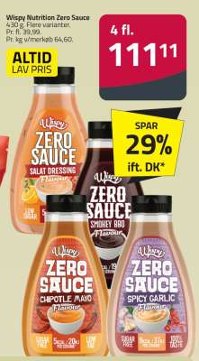 Wispy Nutrition Zero Sauce