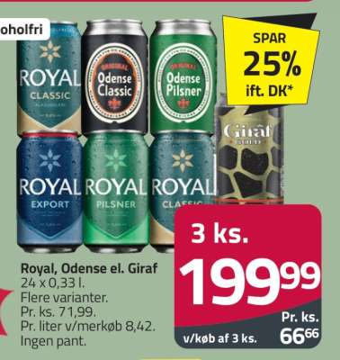 Royal, Odense el. Giraf