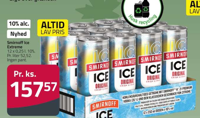 Smirnoff Ice Extreme