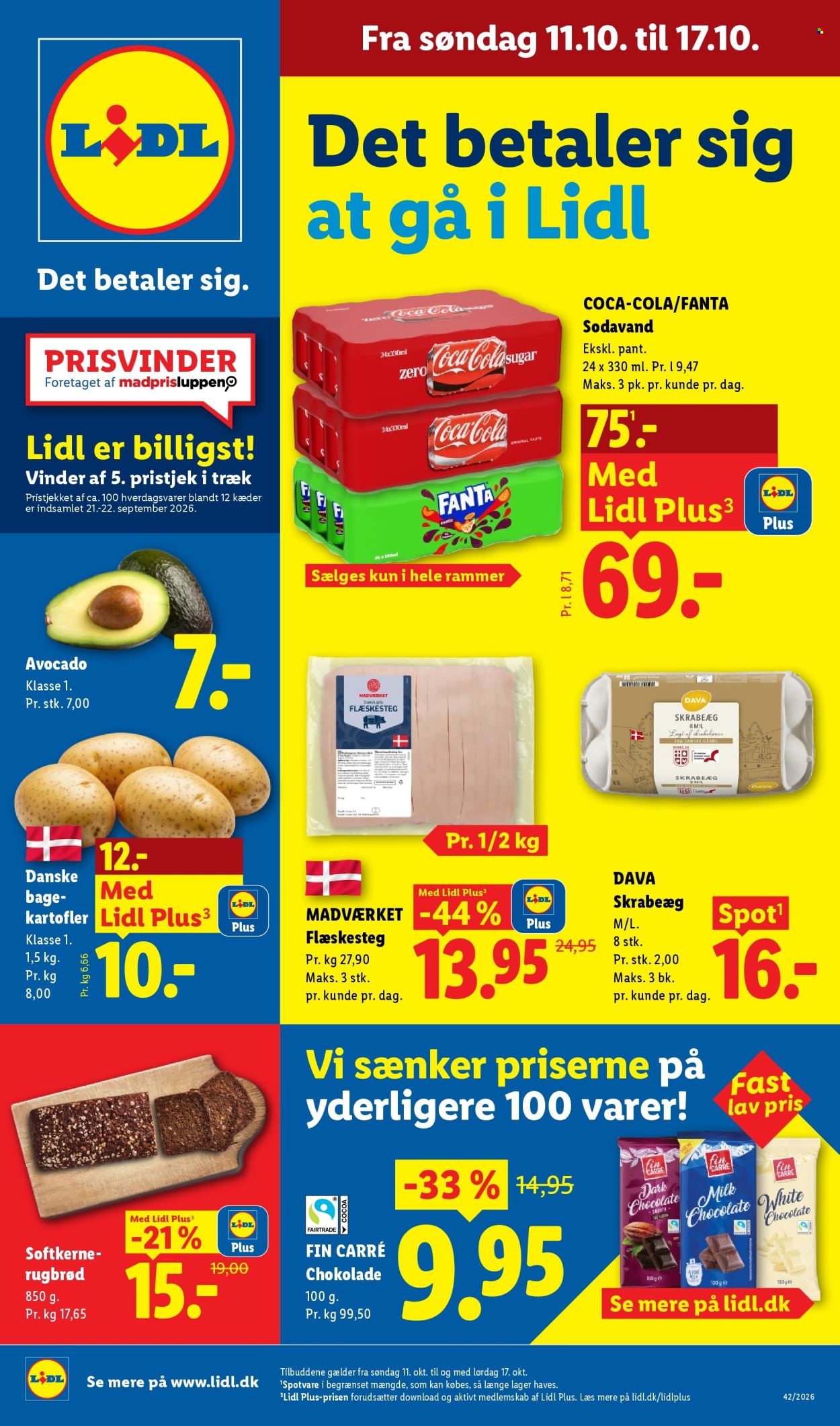 Lidl tilbudsavis  - 11.10.2026 - 17.10.2026. Side 1. Side 1