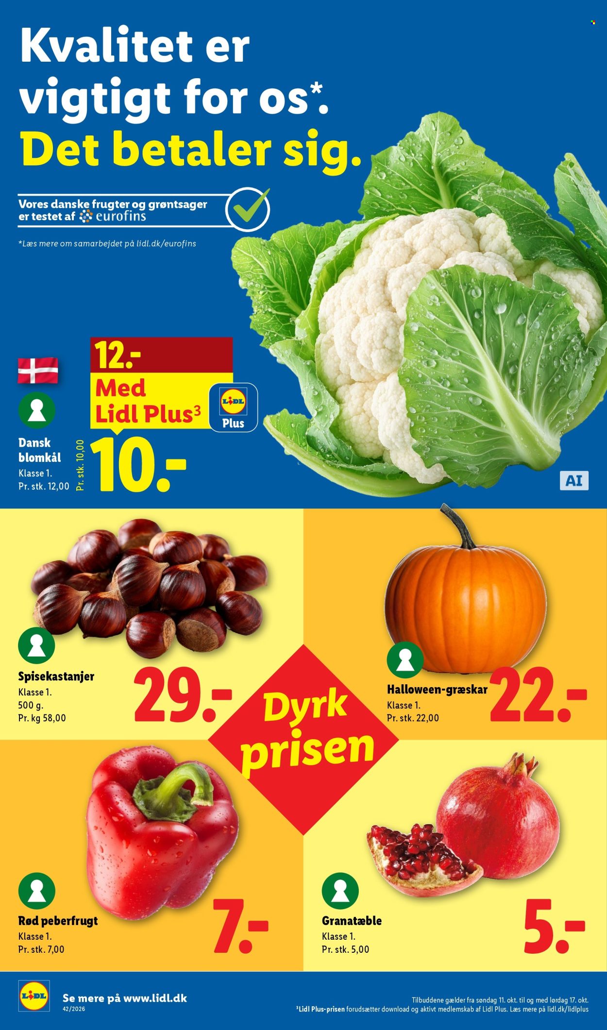 Lidl tilbudsavis  - 11.10.2026 - 17.10.2026. Side 4. Side 4