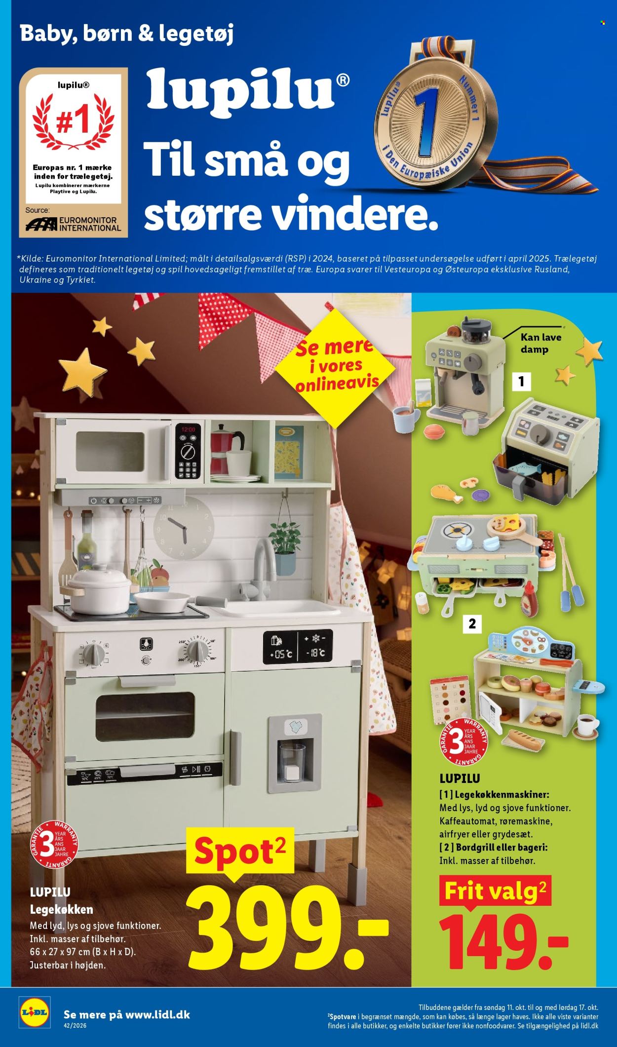 Lidl tilbudsavis  - 11.10.2026 - 17.10.2026. Side 10. Side 10