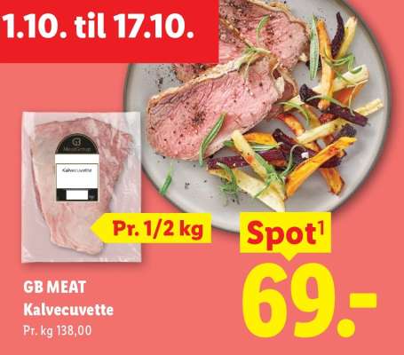 GB MEAT Kalvecuvette