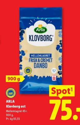 ARLA Klovborg ost