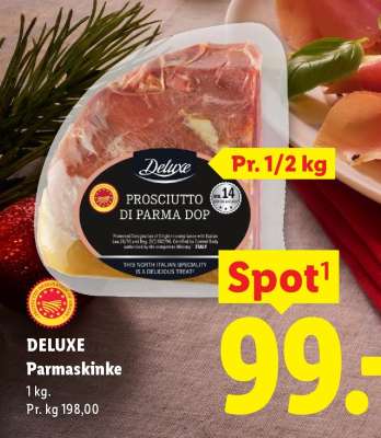 DELUXE Parmaskinke
