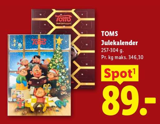 TOMS Julekalender