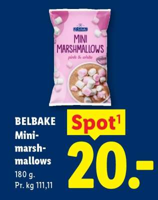BELBAKE Mini-marshmallows