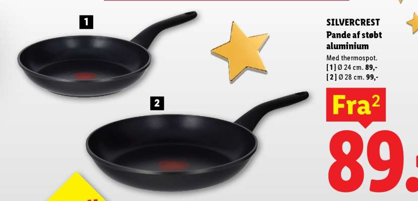SILVERCREST Pande af støbt aluminium