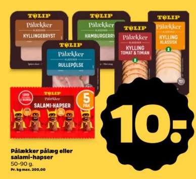 Pålækker pålæg eller salami-hapser