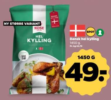 Dansk hel kylling