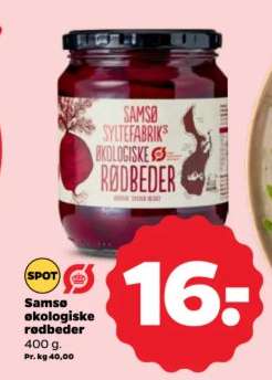 Samsø økologiske rødbeder