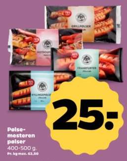 Pølsemesteren pølser