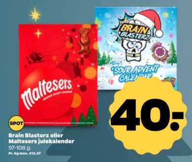 Brain Blasterz eller Maltesers julekalender