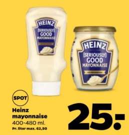 Heinz mayonnaise