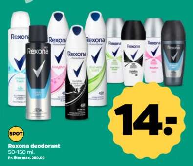 Rexona deodorant