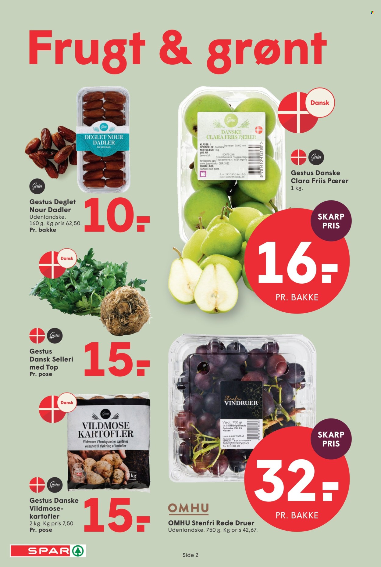 SPAR tilbudsavis  - 09.10.2026 - 15.10.2026. Side 2. Side 2