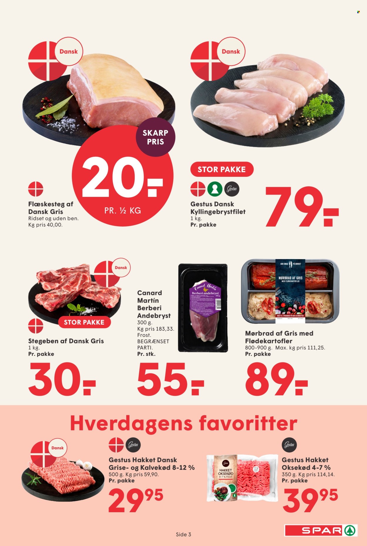 SPAR tilbudsavis  - 09.10.2026 - 15.10.2026. Side 3. Side 3