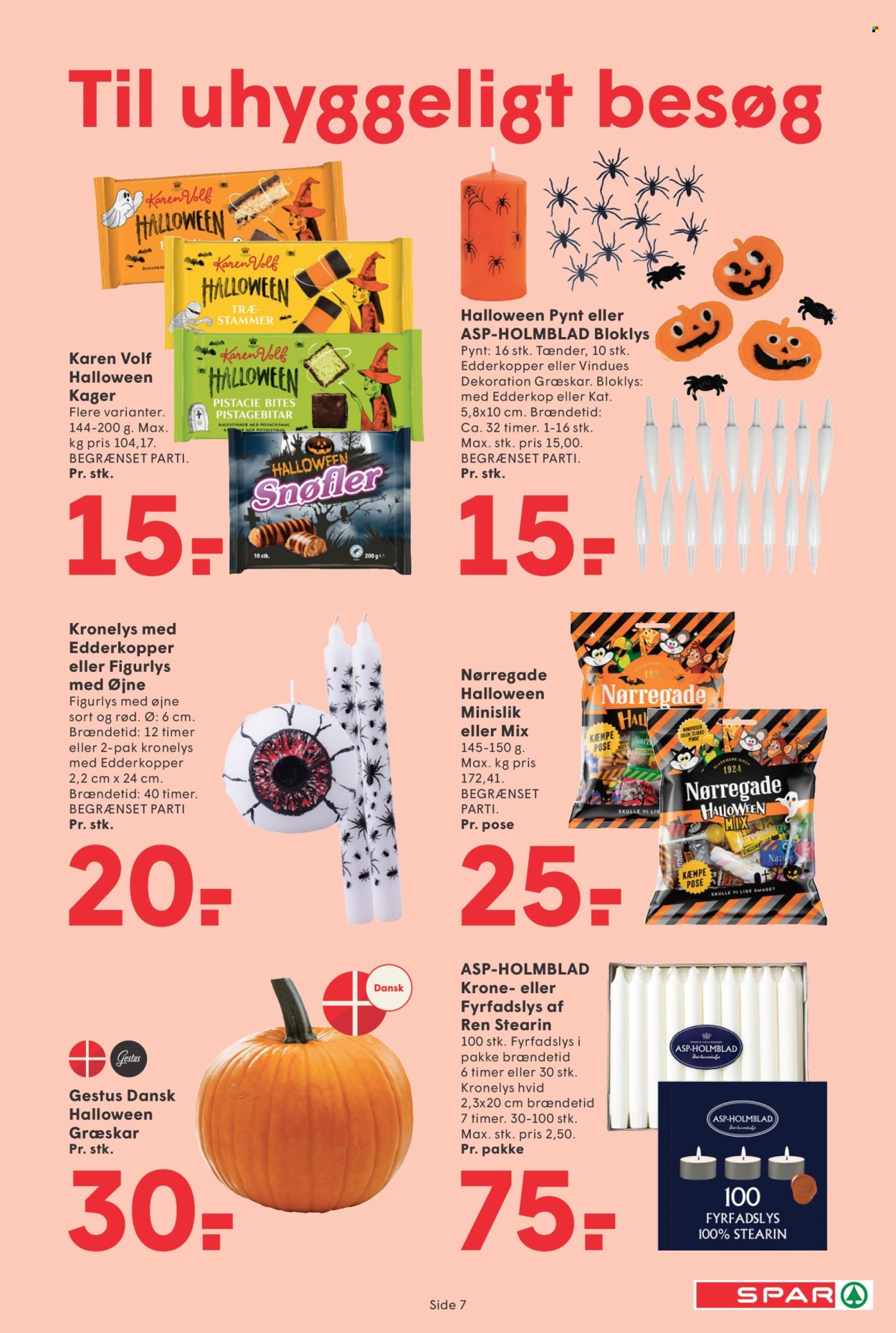 SPAR tilbudsavis  - 09.10.2026 - 15.10.2026. Side 7. Side 7