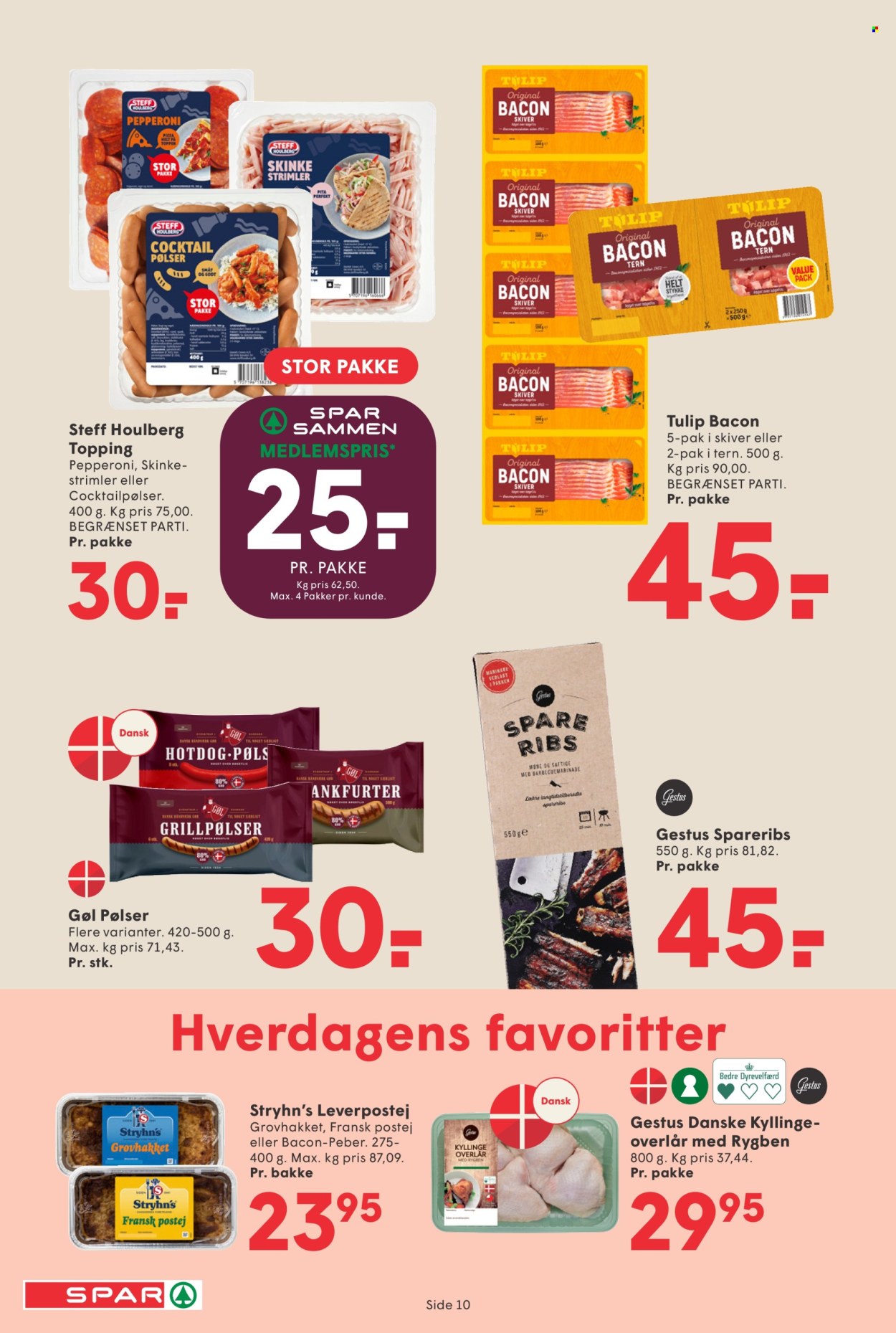 SPAR tilbudsavis  - 09.10.2026 - 15.10.2026. Side 10. Side 10