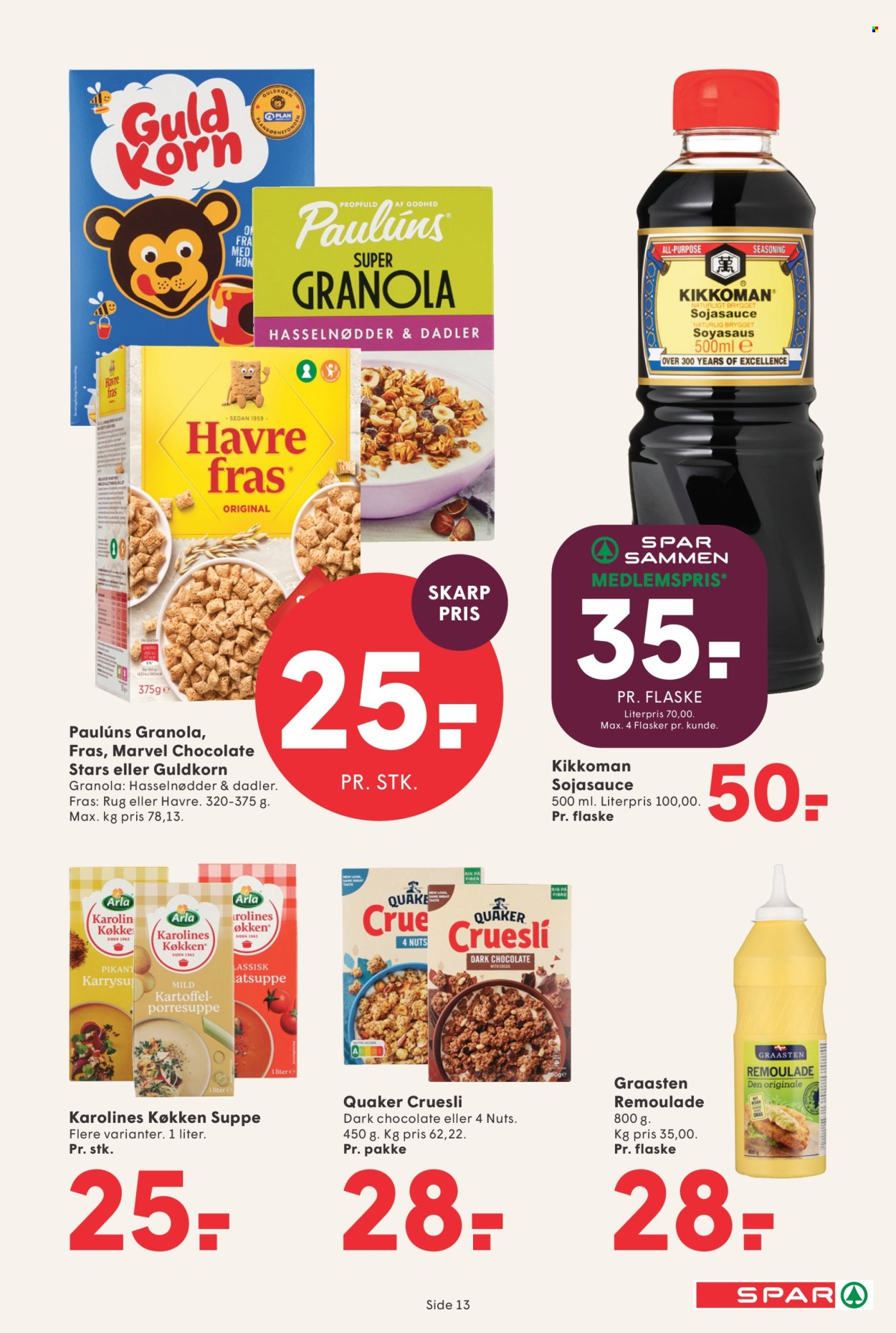 SPAR tilbudsavis  - 09.10.2026 - 15.10.2026. Side 14. Side 14