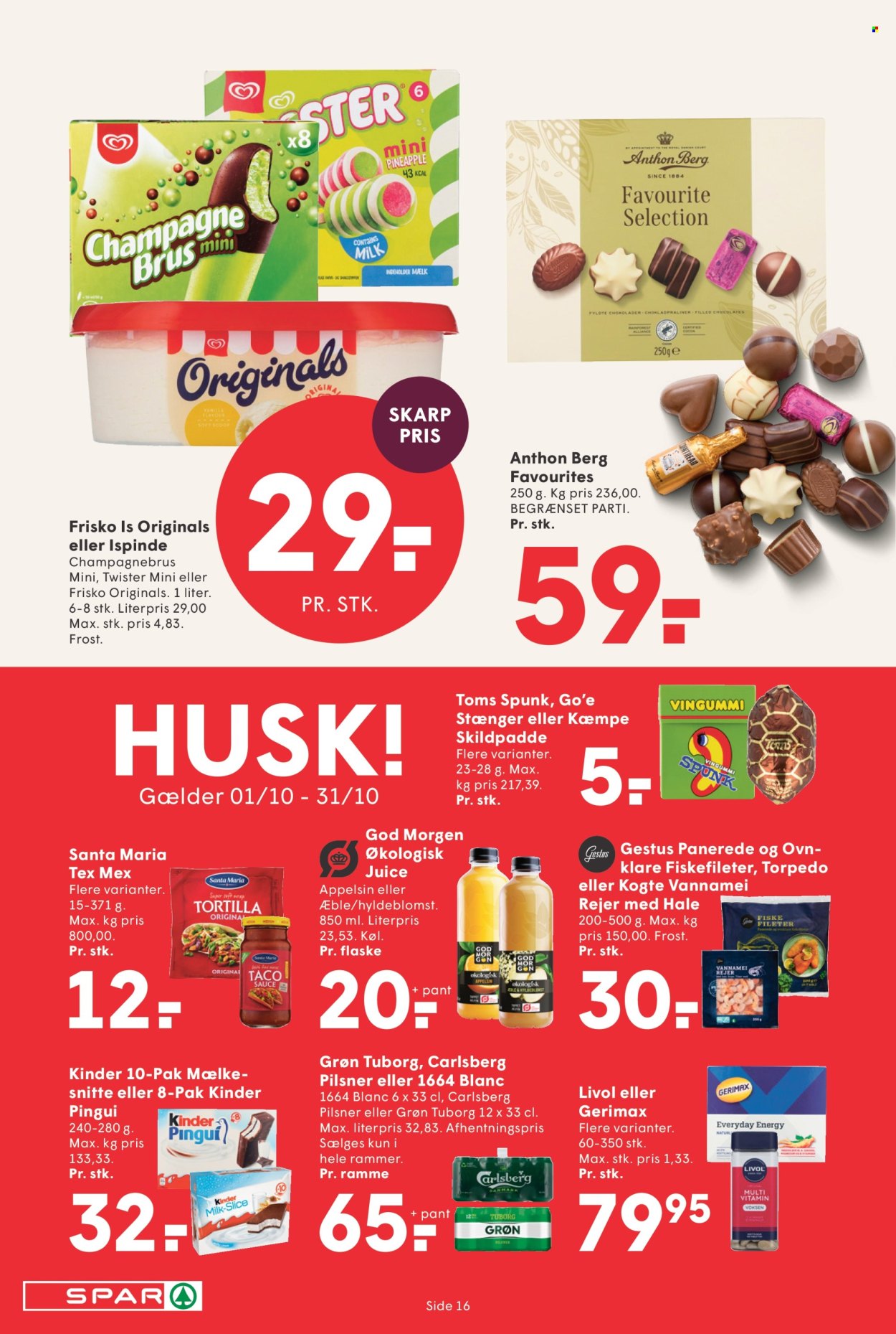 SPAR tilbudsavis  - 09.10.2026 - 15.10.2026. Side 18. Side 18