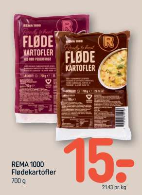 REMA 1000 flødekartofler