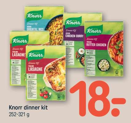 Knorr dinner kit