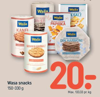Wasa snacks