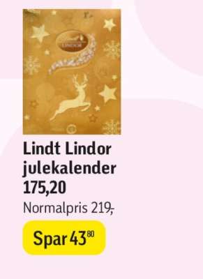 Lindt Lindor julekalender