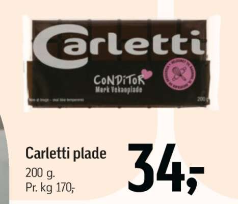 Carletti plade