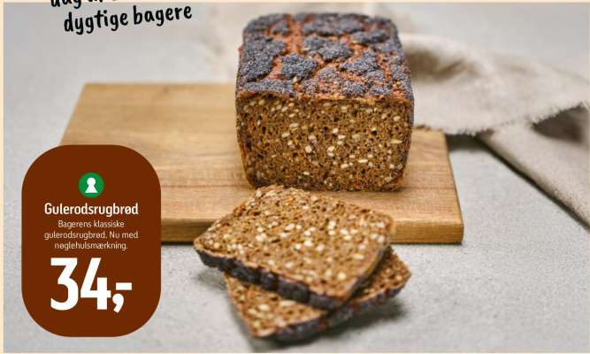 Gulerodsrugbrød