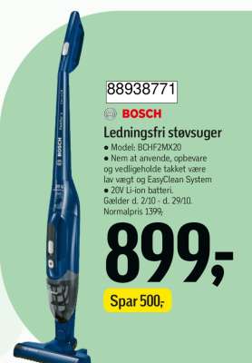 BOSCH Ledningsfri støvsuger