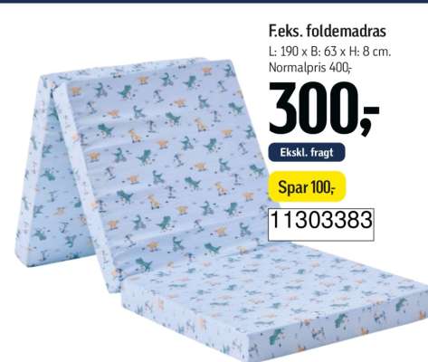 F.eks. foldemadras