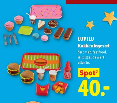 LUPILU Køkkenlegesæt