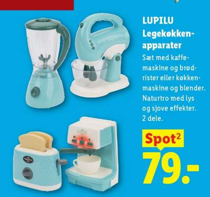 LUPILU Legekøkkenapparater
