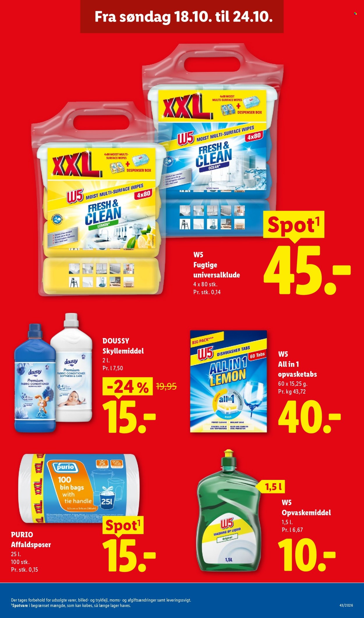 Lidl tilbudsavis  - 18.10.2026 - 24.10.2026. Side 16. Side 16